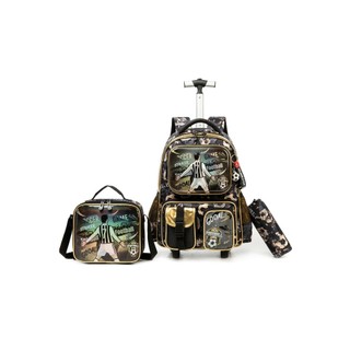 Kit Mochila Infantil Rodinhas Escolar Menino Masculino Reforçado em Oferta na Shopee