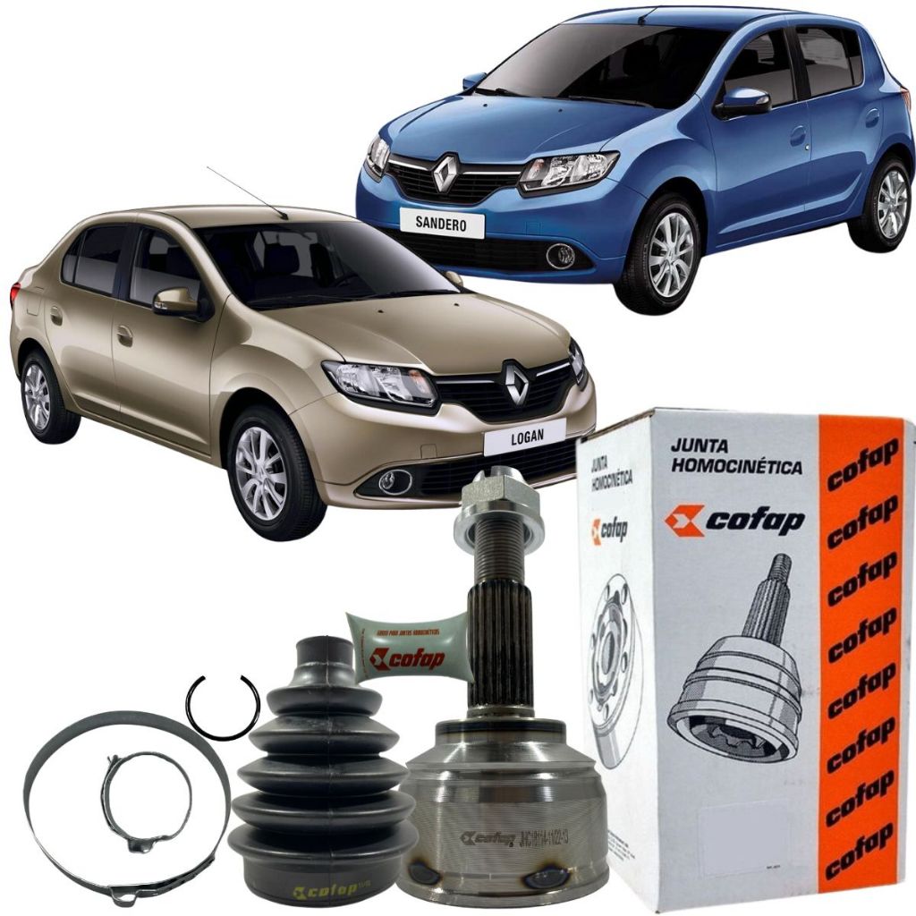 Ponteira Junta Homocinetica Cofap  Sandero Logan 2014 À 2018 em Oferta na Shopee