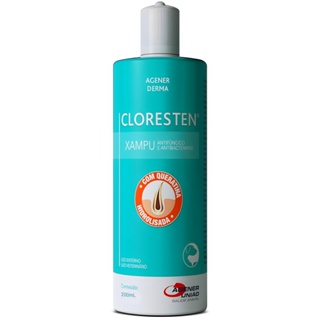 Shampoo Cloresten 200 ml Agener em Oferta na Shopee