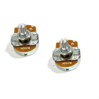 Potenciômetro B250K 24-15 Base Grande Eixo Curto Alpha ( 2 Unidades ) em Oferta na Shopee