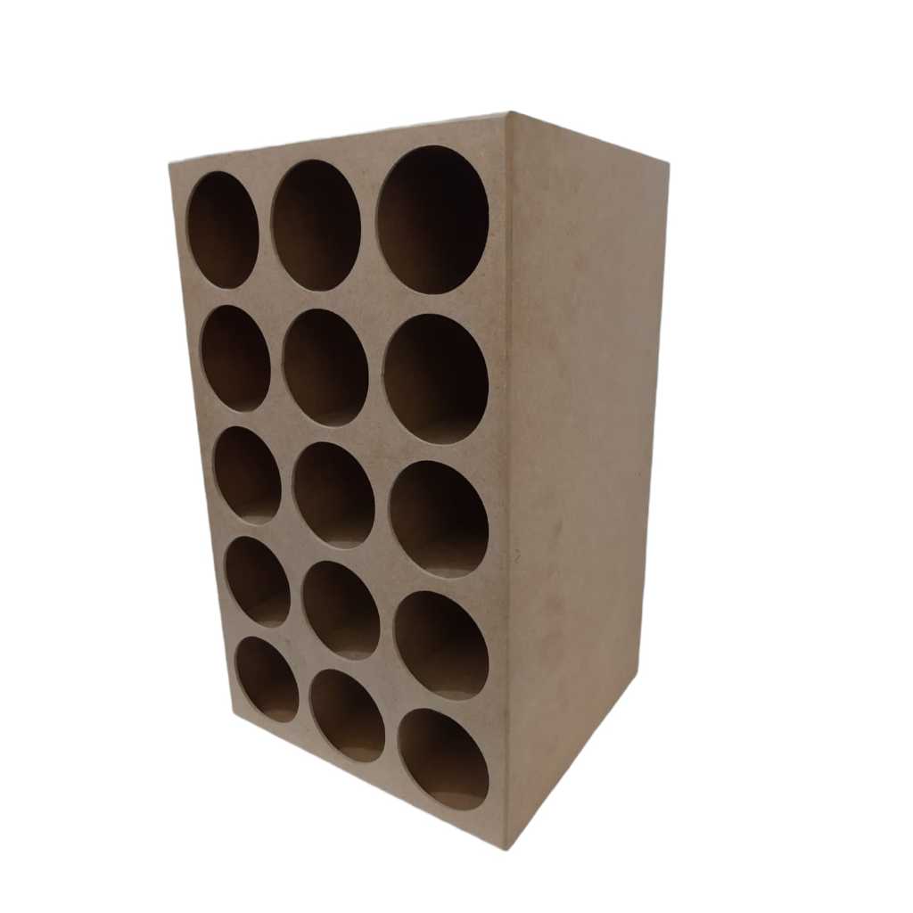 Adega Colmeia Para 15 Garrafas de vinho em Oferta na Shopee