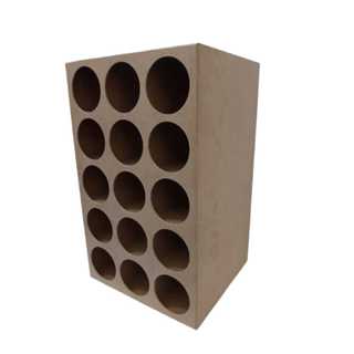 Adega Colmeia Para 15 Garrafas de vinho em Oferta na Shopee