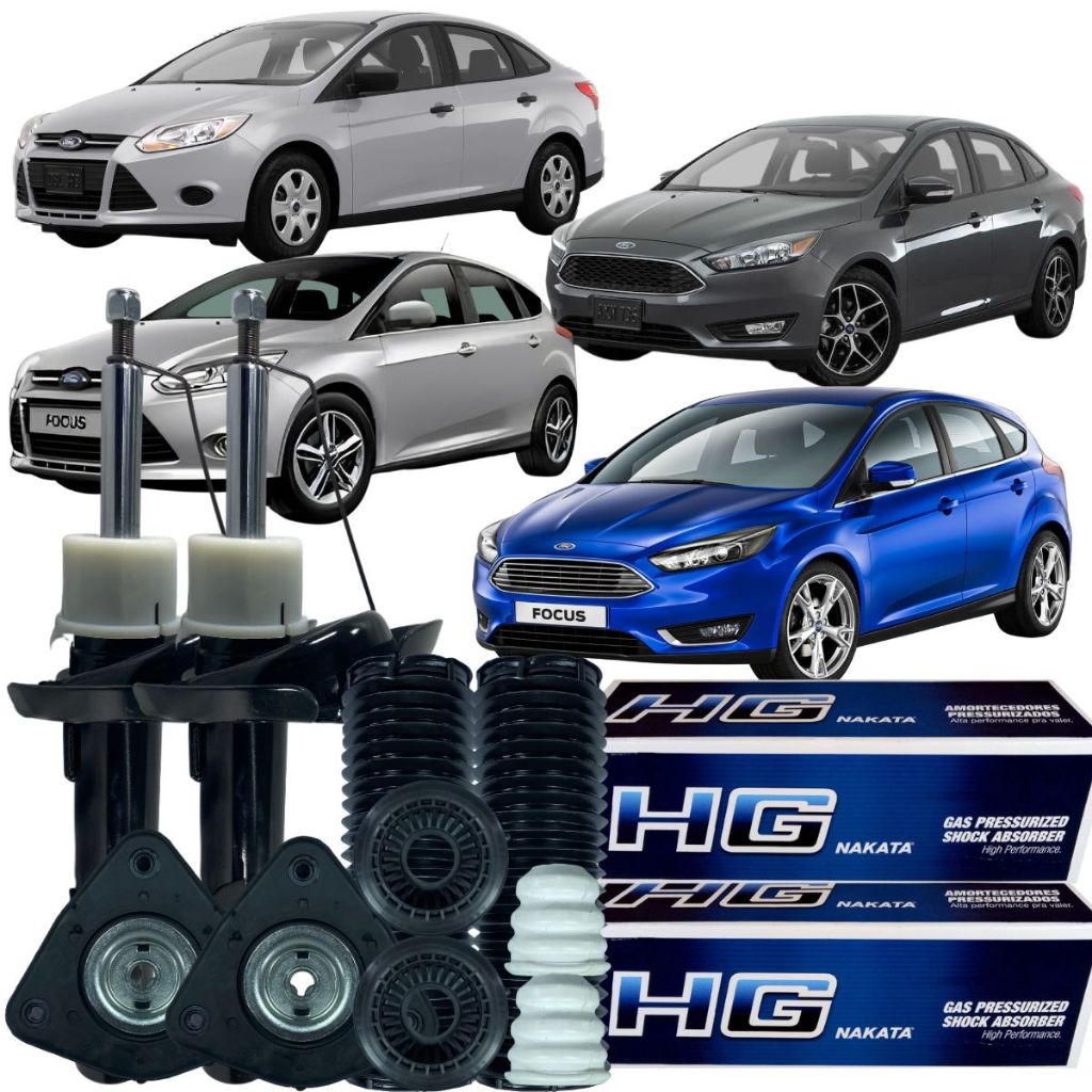 Par Amortecedor Coxim Coifa Dianteiro Ford Focus Hatch Sedan em Oferta na Shopee