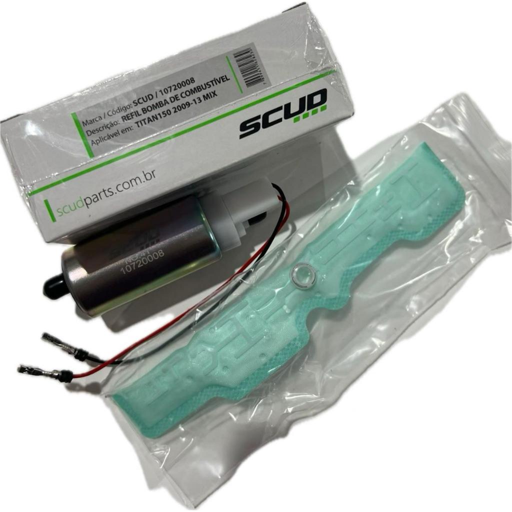 REFIL BOMBA COMBUSTIVEL  FLEX TITAN FAN 150 2009 A 2013 MIX  SCUD