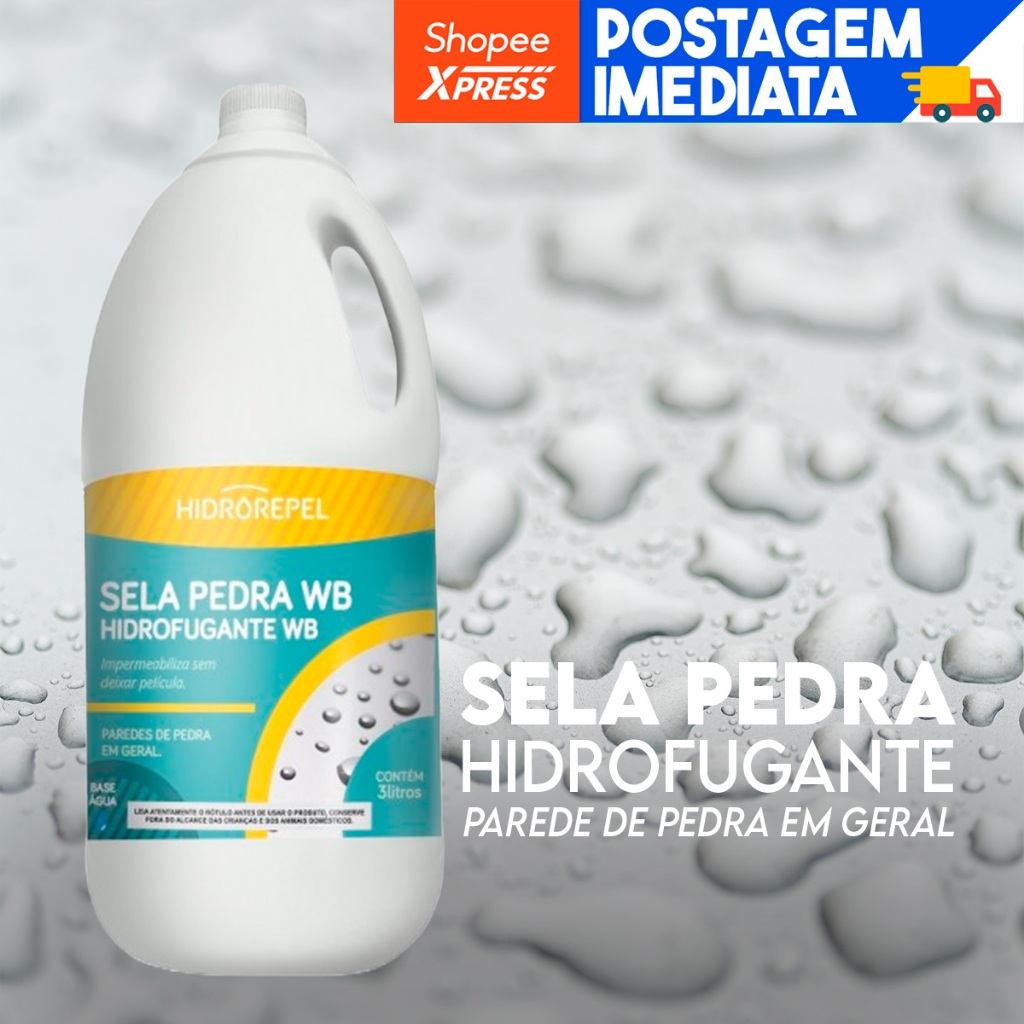 Hidrofugante Wb Base Água 3 L - Hidrorepel