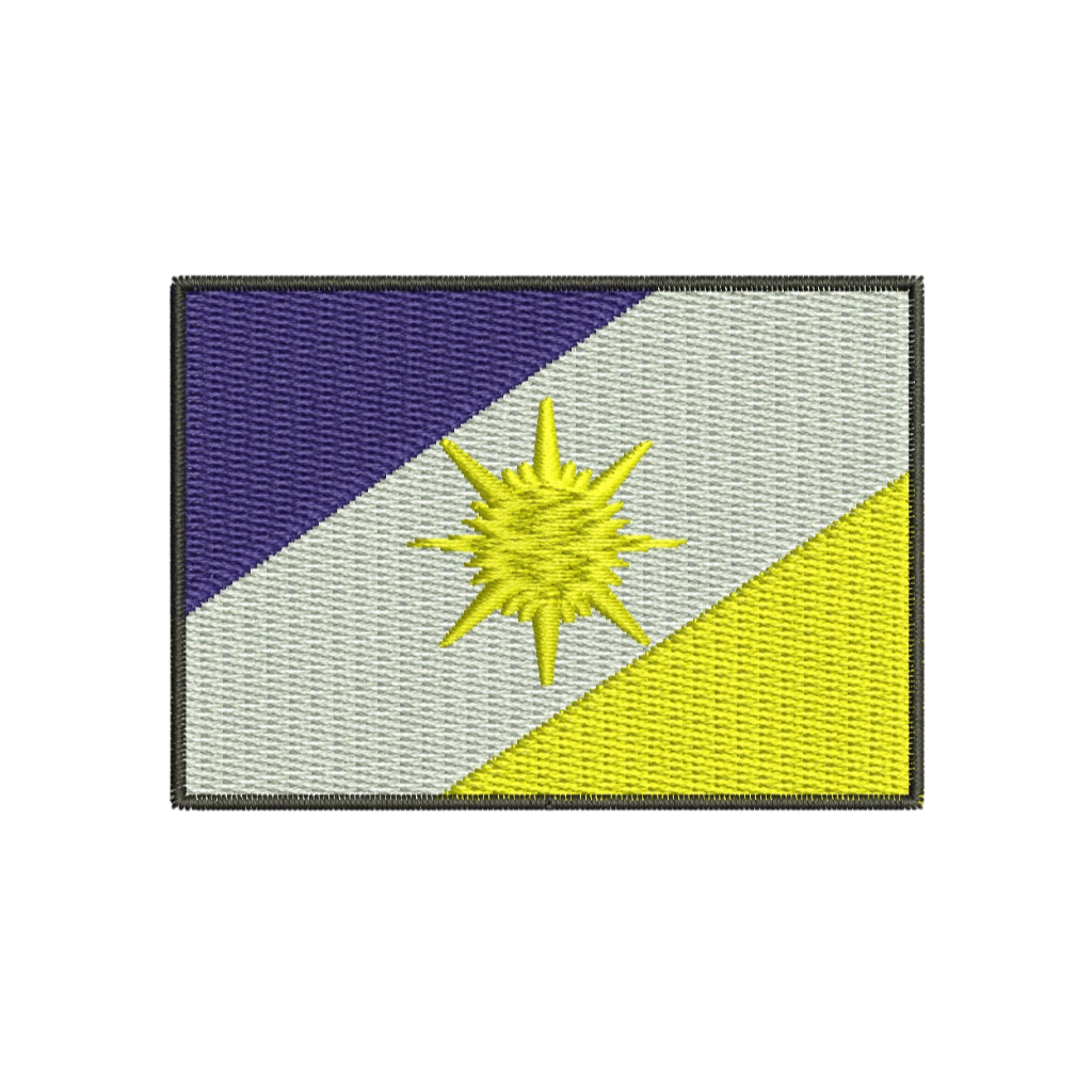 Patch Bordado Fecho de Contato - Bandeira Tocantins
