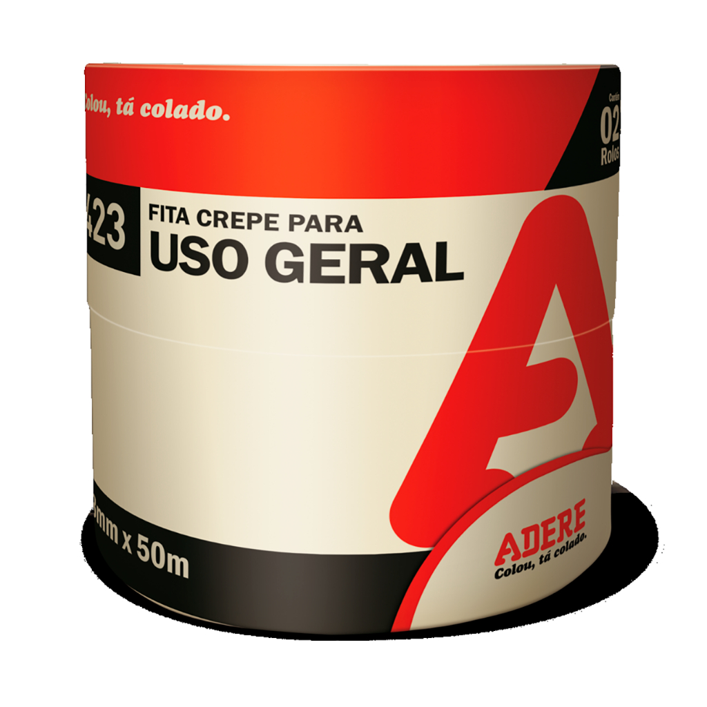 Kit Com 6 Unidades Fita Crepe Multiuso 18mmX50m Adere em Oferta na Shopee