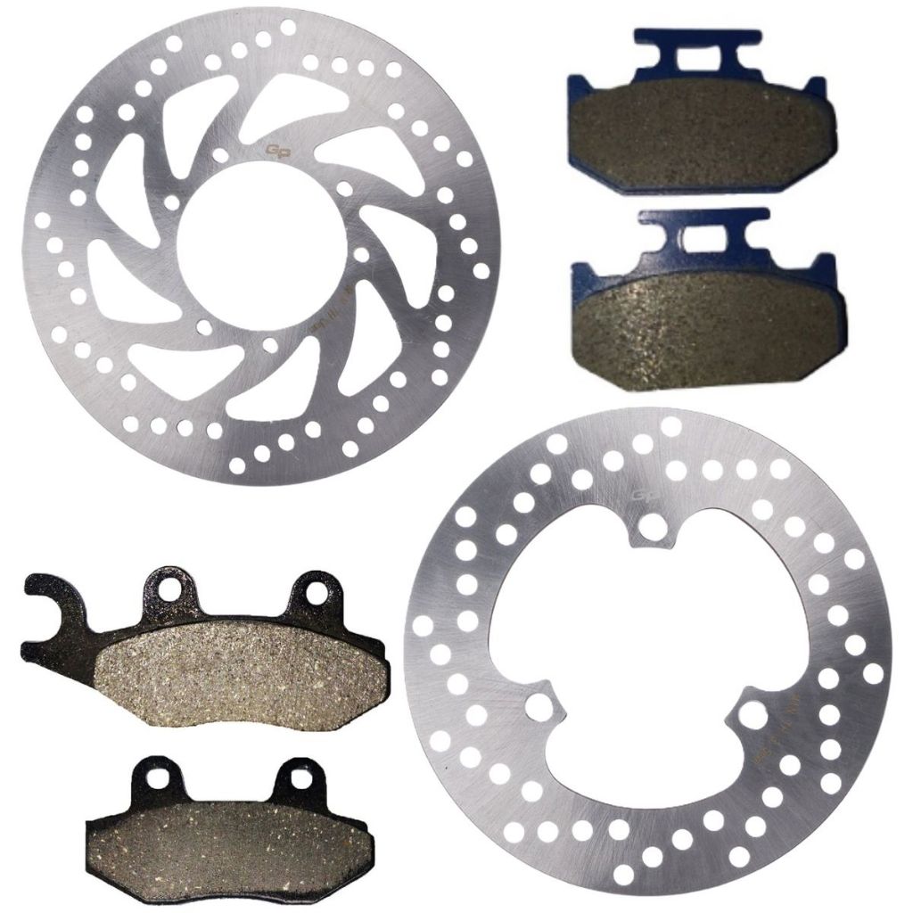 Kit Discos de Freio Lander 250 / Teneré 250 Até 2015 + Pastilhas em Oferta na Shopee