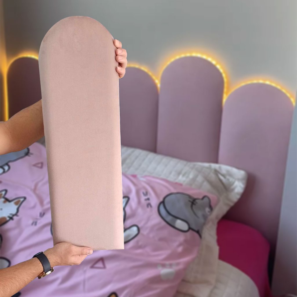 Kit Cabeceira De Cama em L Estofada - 20x60 cada Placa em Oferta na Shopee