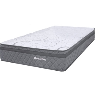 Colchão Solteiro Espuma D45 Extra Firme Ortopédico Antialérgico Certificado 88x188x24cm BF Colchões em Oferta na Shopee