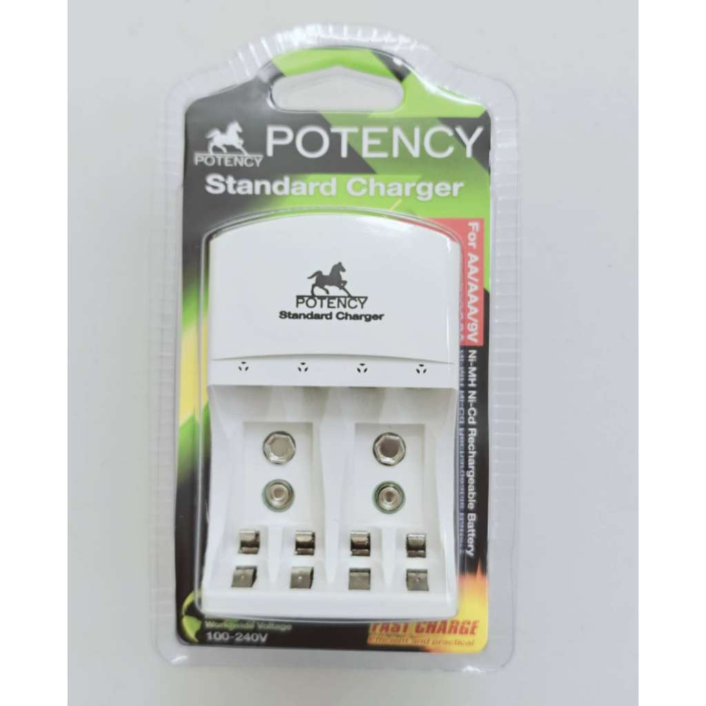 Carregador de Pilhas Recarregaveis AA /AAA Bateria/ 9V Bivolt — imagem 2 de 2