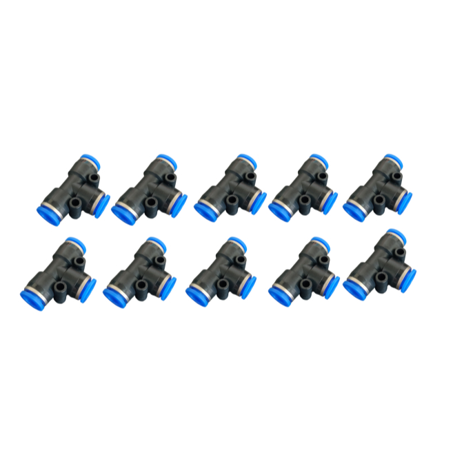 70 Conexão Pneumatica Tee Emenda Engate Rapido Pu 4mm