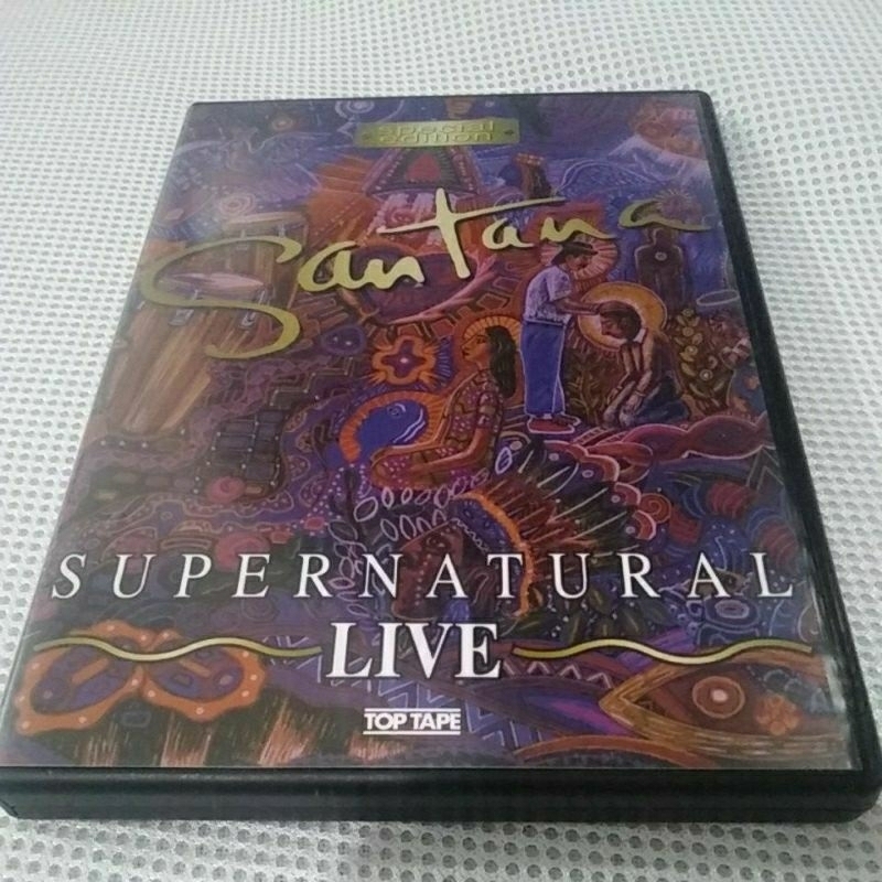 Dvd Santana Supernatural Live