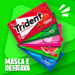 Caixa Chiclete Trident Escolha o Sabor C/21UN - Adams