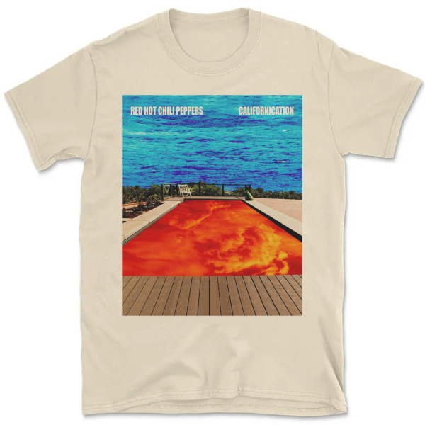 Camiseta Vintage Unissex Red Hot Chili Peppers Californication C823