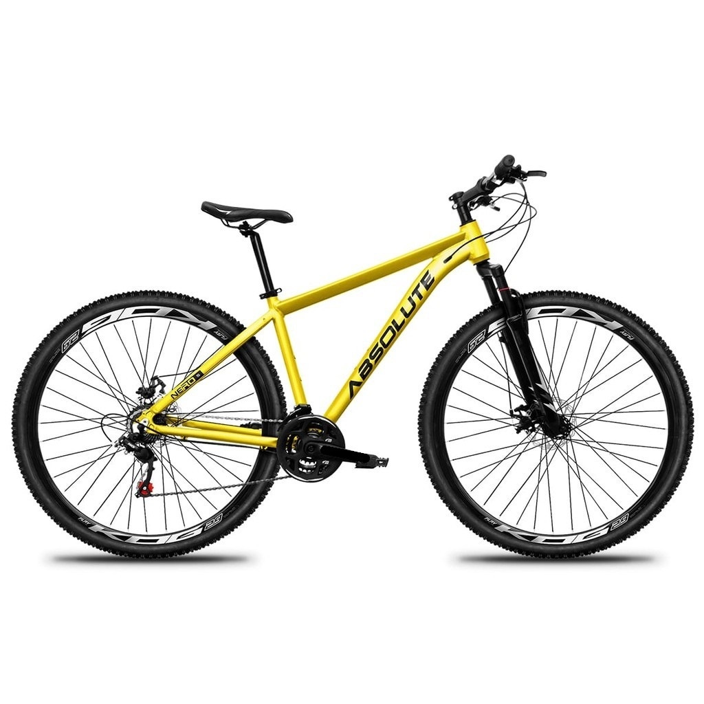 Bicicleta Aro 29 Absolute Nero 5 Alumínio 21v Freio A Disco Garfo com Suspensão em Oferta na Shopee