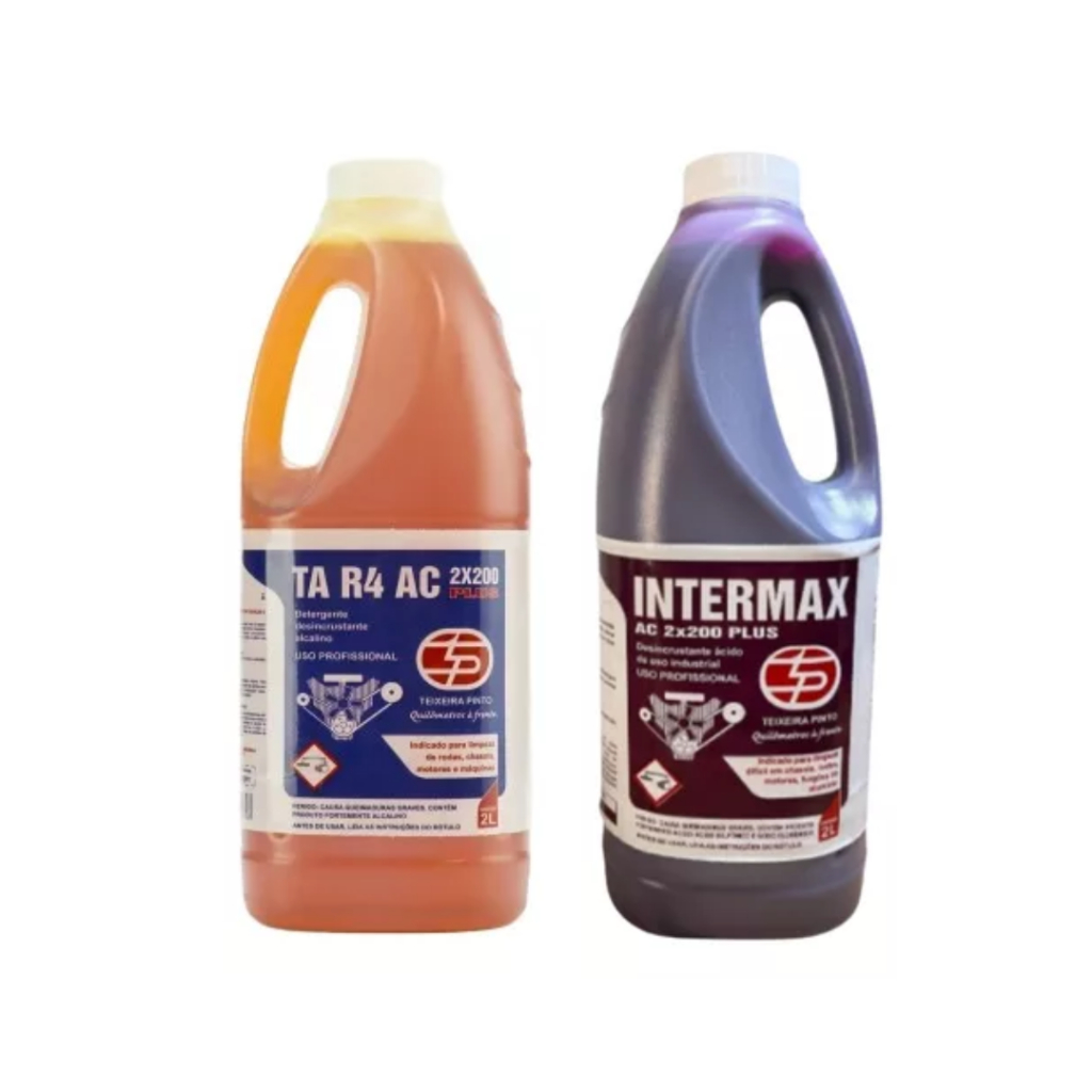 Intermax + Ta R4 AC Kit Multiuso para Limpeza Técnica Alto Rendimento  Externa Teixeira Pinto 2L em Oferta na Shopee