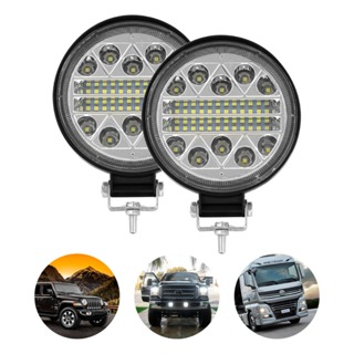 Kit 2 Farol Milha Super Led 102w 12v 24v Carro Caminhão Off Road em Oferta na Shopee