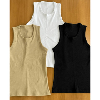 Kit Leve 3 e Pague 2 : 3 Regata Masculina Regata Canelada Básica em Oferta na Shopee