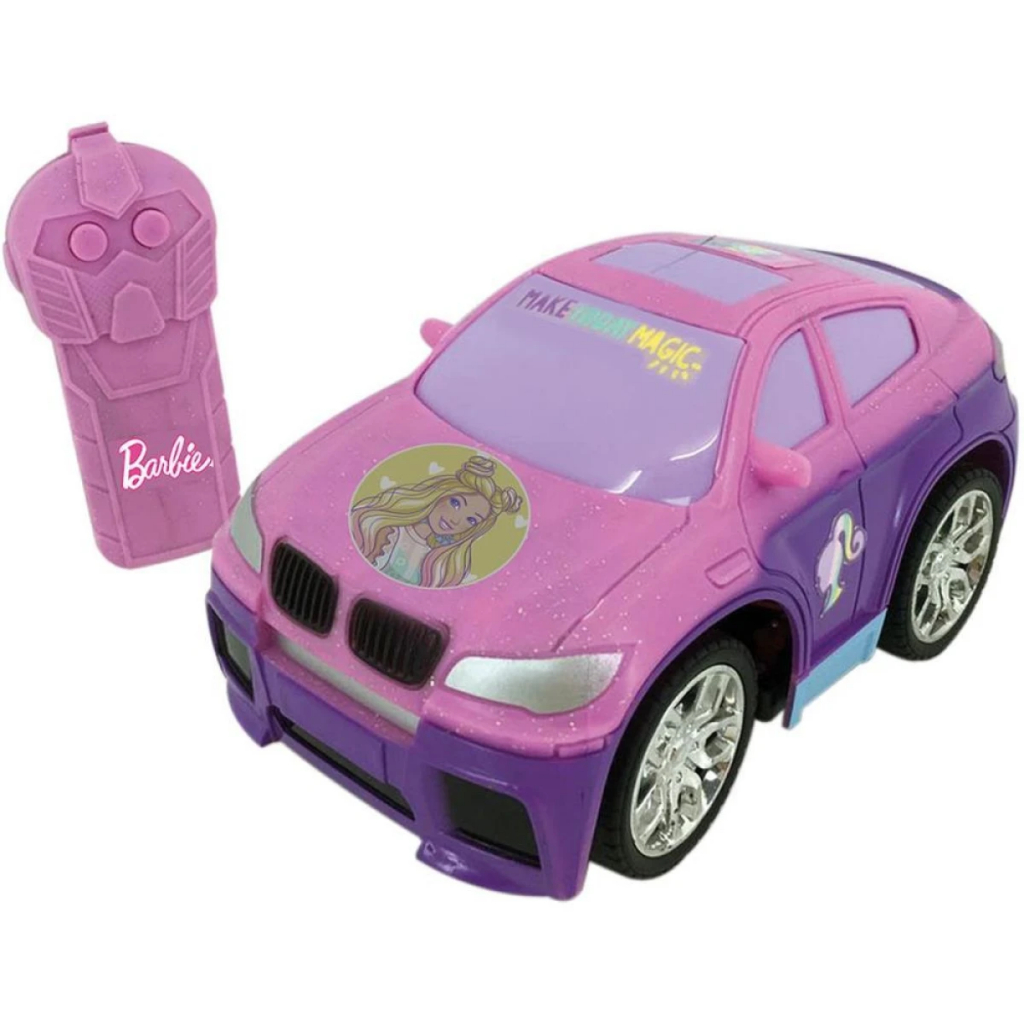 Carrinho Controle Remoto Barbie Style Machine Rc 3 fun.