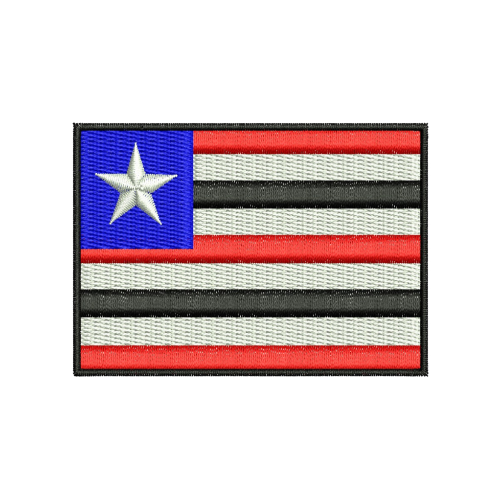 Patch Bordado Fecho de Contato - Bandeira Maranhão
