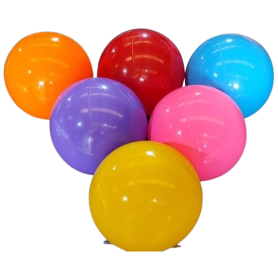 15 BOLA VINIL COLORIDA em Oferta na Shopee