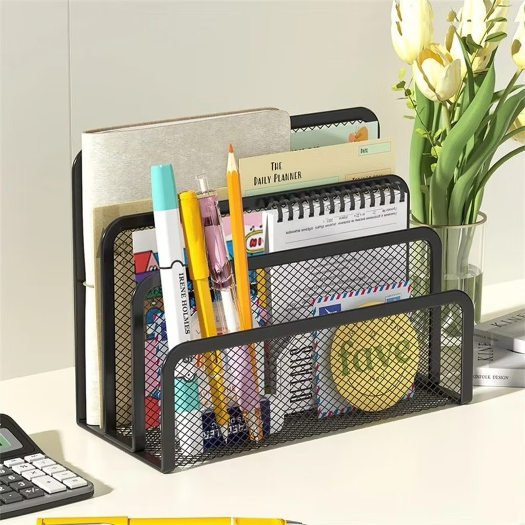 Organizador Para Mesa Porta Papeis Aramado Multiuso BF4044