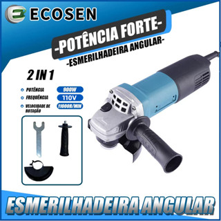 Esmerilhadeira e Lixadeira Angular 900w 115mm 4.1/2 11000rpm em Oferta na Shopee
