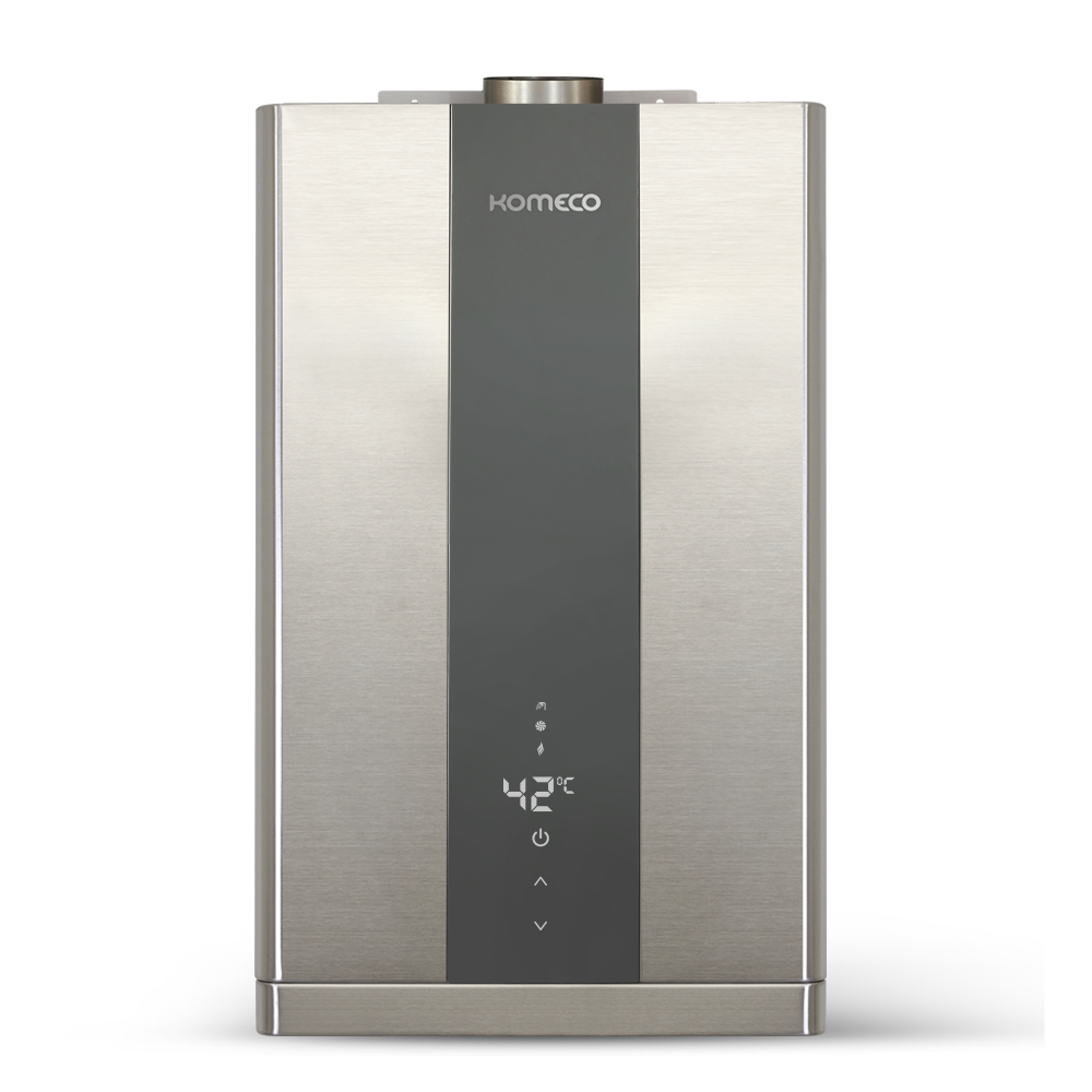 Aquecedor De Água A Gás Komeco 36 Litros KO 36DI Digital GN Inox
