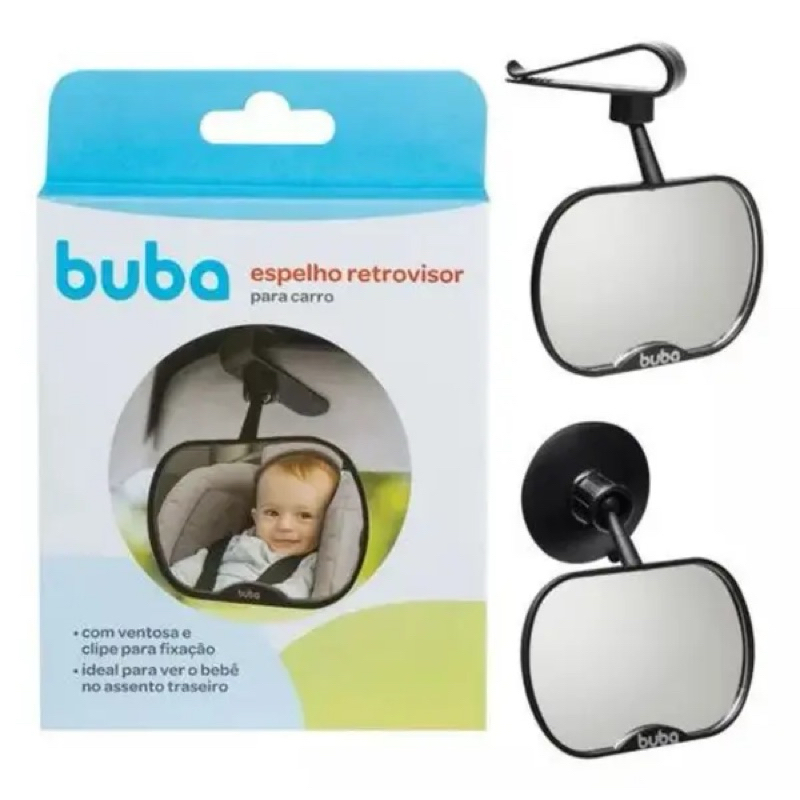 Espelho Retrovisor Infantil para Bebês Carro - Buba