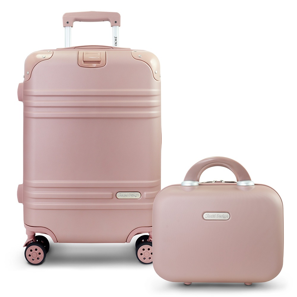 Mala De Viagem + Frasqueira Mala De Mão Feminina Masculina Jacki Design