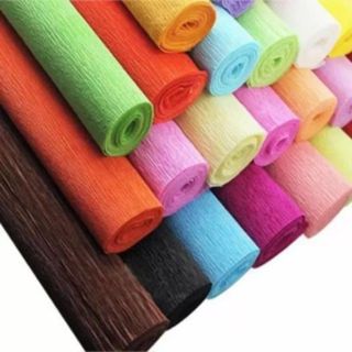 Papel Crepom Italiano Cartotecnica Rossi 140g 250x50 cm em Oferta na Shopee