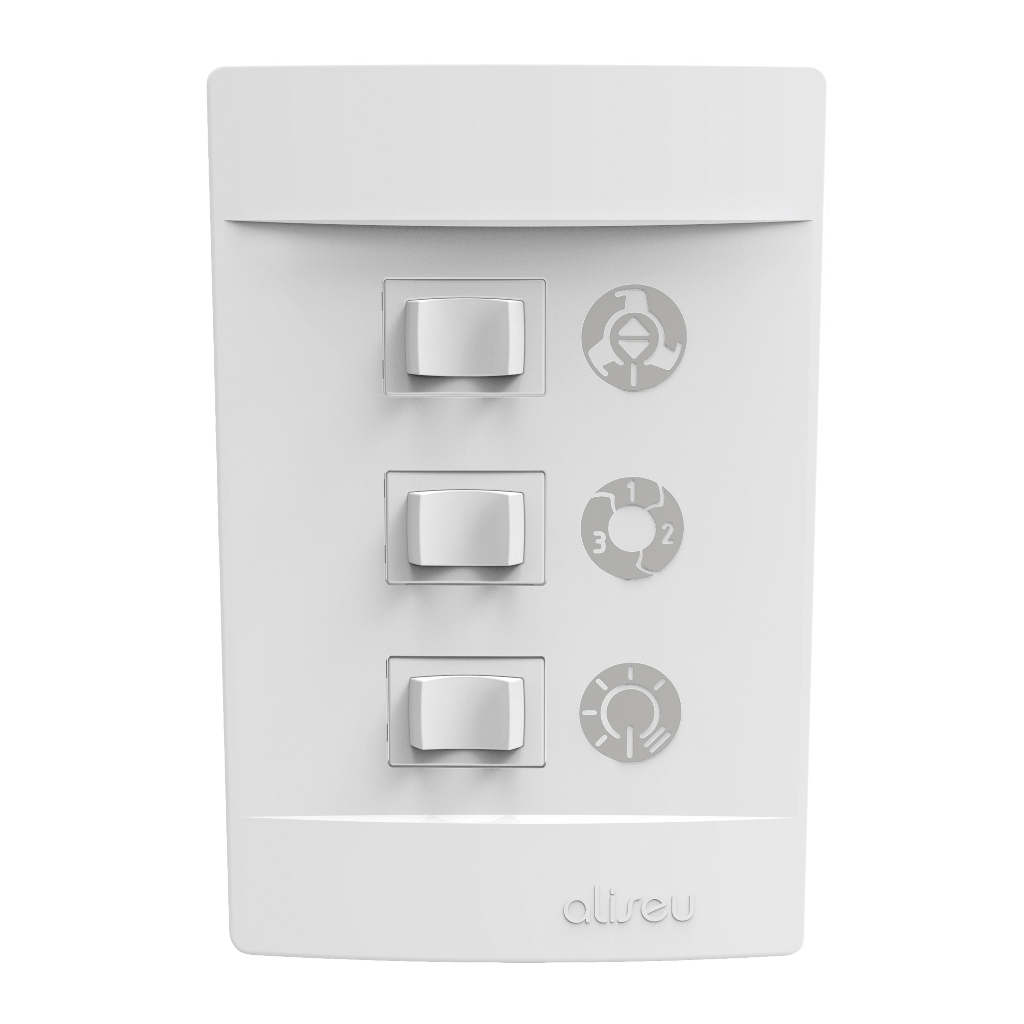 Controle de Parede Aliseu "Tipo A" (Exclusivo para ser usado junto ao Controle Remoto IC55) - Home Appliances