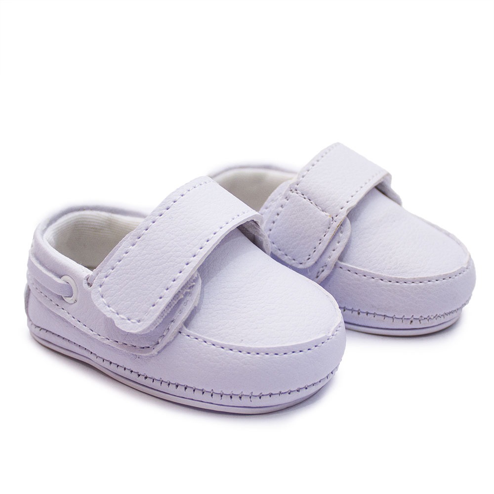 Sapatinho Mocassim Infantil Bebê Menino Casual Social Elegância e Conforto para Primeiros Passos Batizado Três Cores