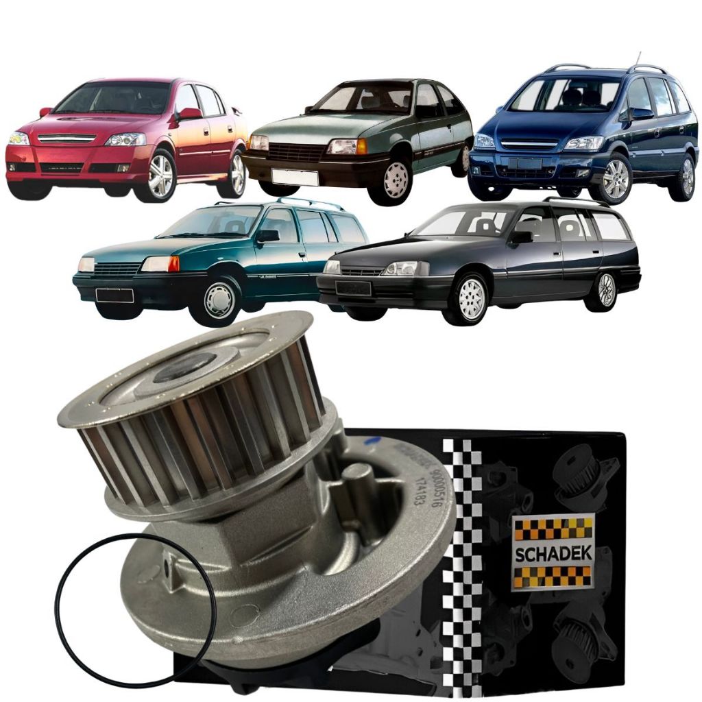 Bomba D'água Original Schadek Gm Zafira Astra 1.8 8v 2.0 8v em Oferta na Shopee