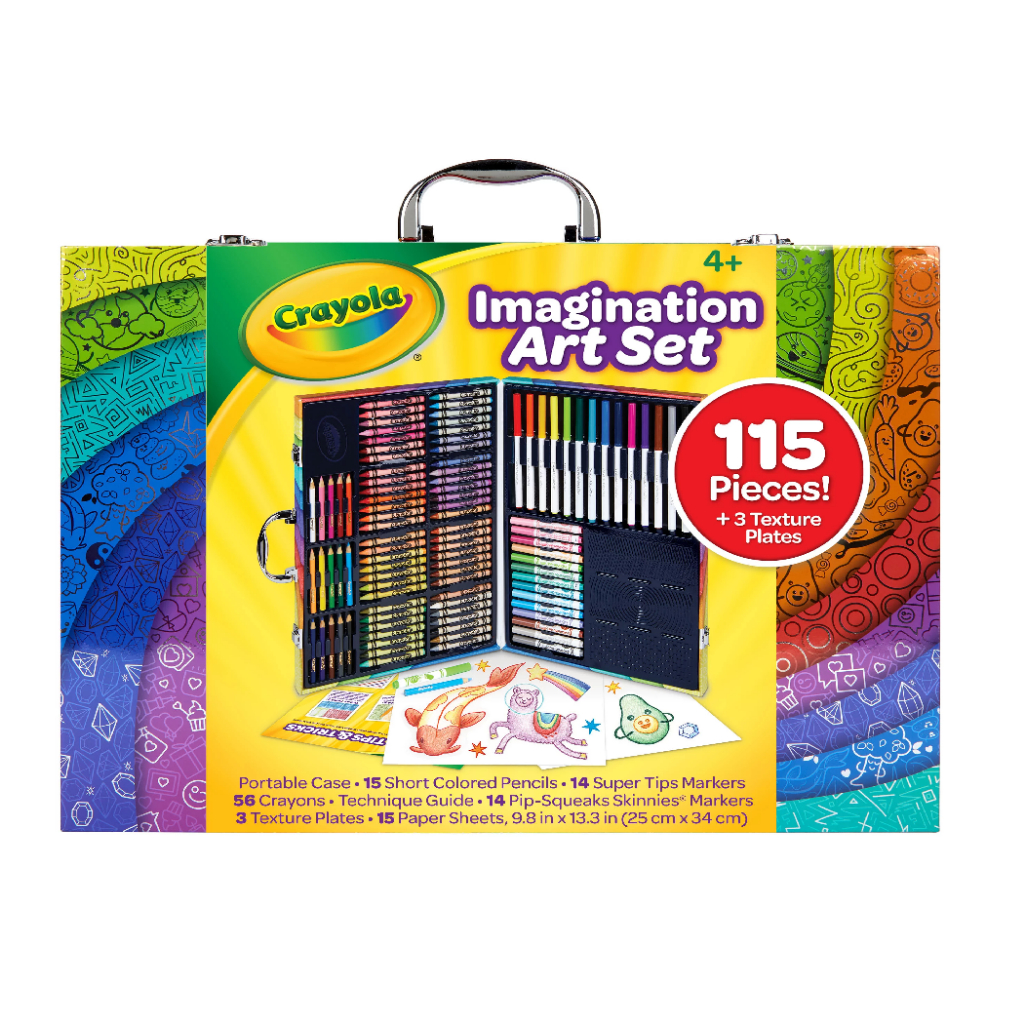 Crayola Maleta Com 115 Peças Inspiration Art Metalizada