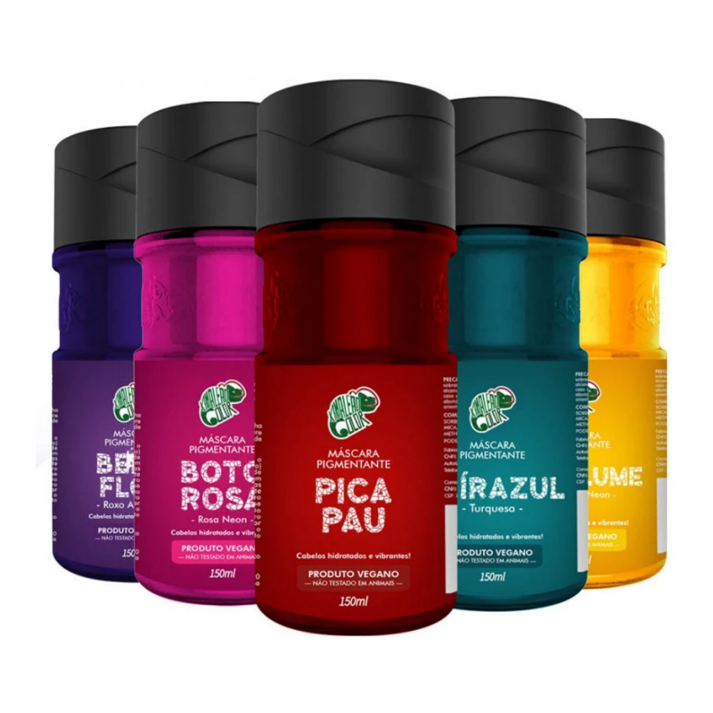 Kamaleão Color Máscara Pigmentante Para Cabelo -150ml em Oferta na Shopee