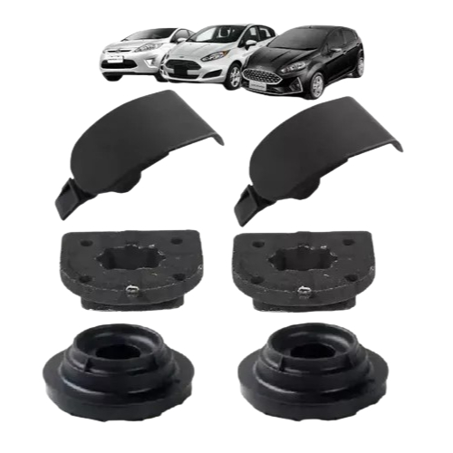 Jogo Coxim E Trava Radiador New Fiesta Ka Ecosport em Oferta na Shopee