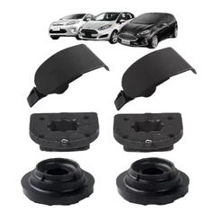 Jogo Coxim E Trava Radiador New Fiesta Ka Ecosport