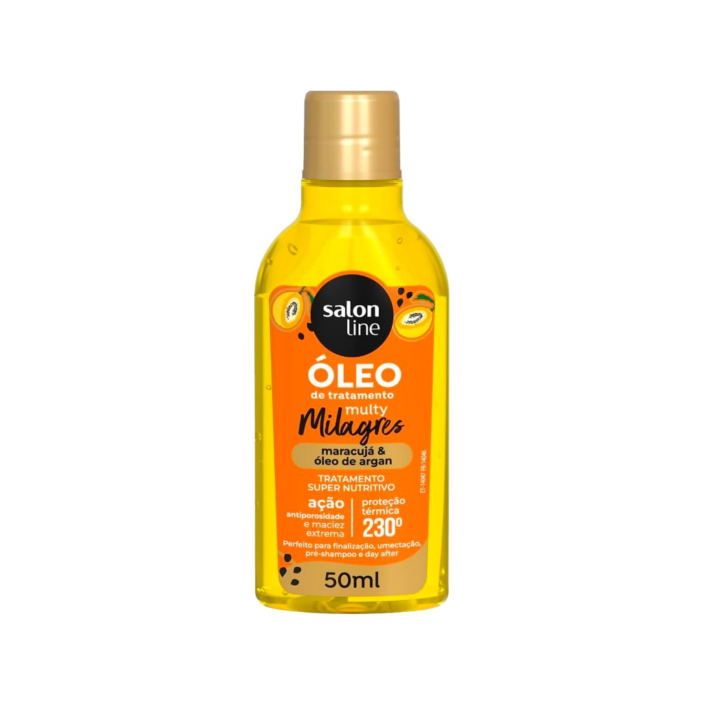 Óleo Reparador Maracujá Cachos dos Sonhos Multy Milagres 50ml