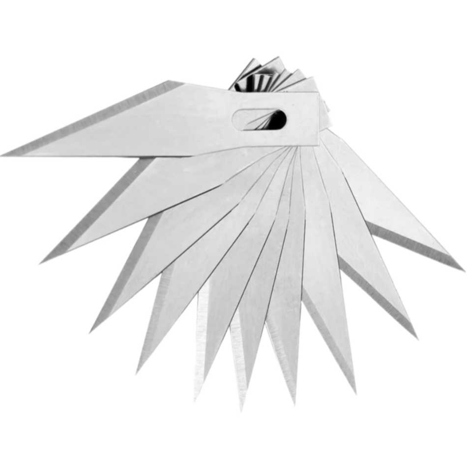 10 Laminas Knife Blades para estilete de precisão de artesanato