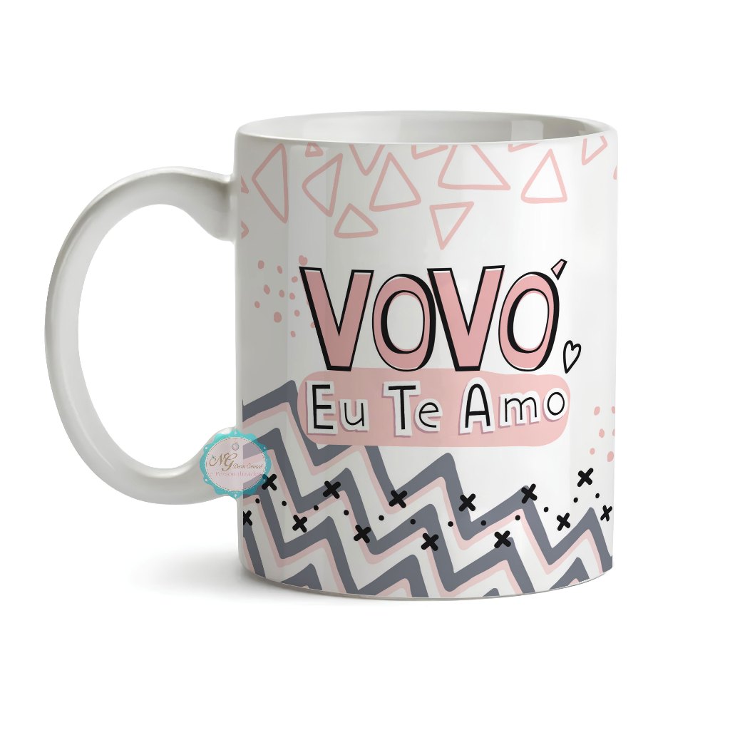 Caneca Vovó Eu Te Amo - Melhor Vovó Do Mundo - Mega Oferta! em Oferta na Shopee