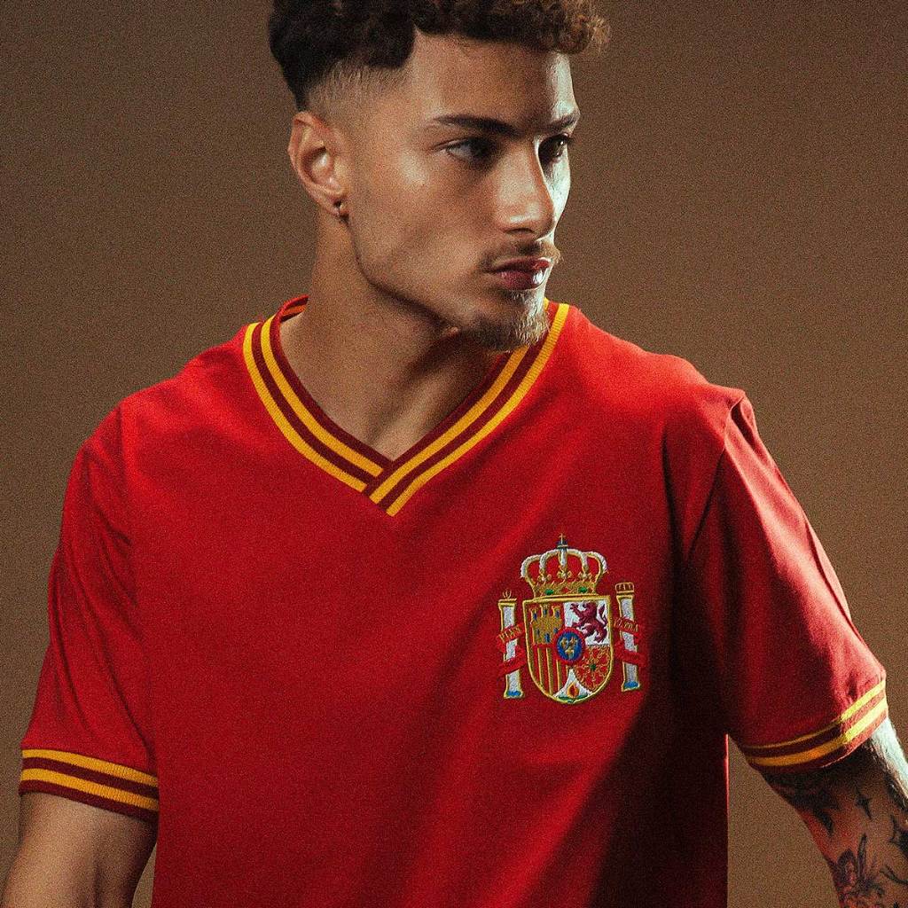 Camisa Espanha Retrô nº 10 Masculina Oficial