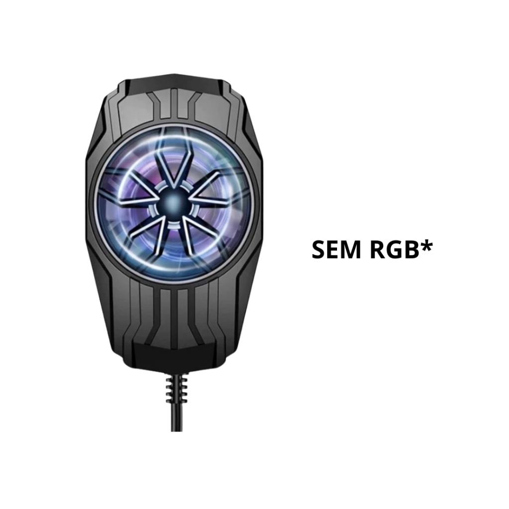 Cooler celular gamer resfriador potente compatível com todos celulares MSR 713 premium top