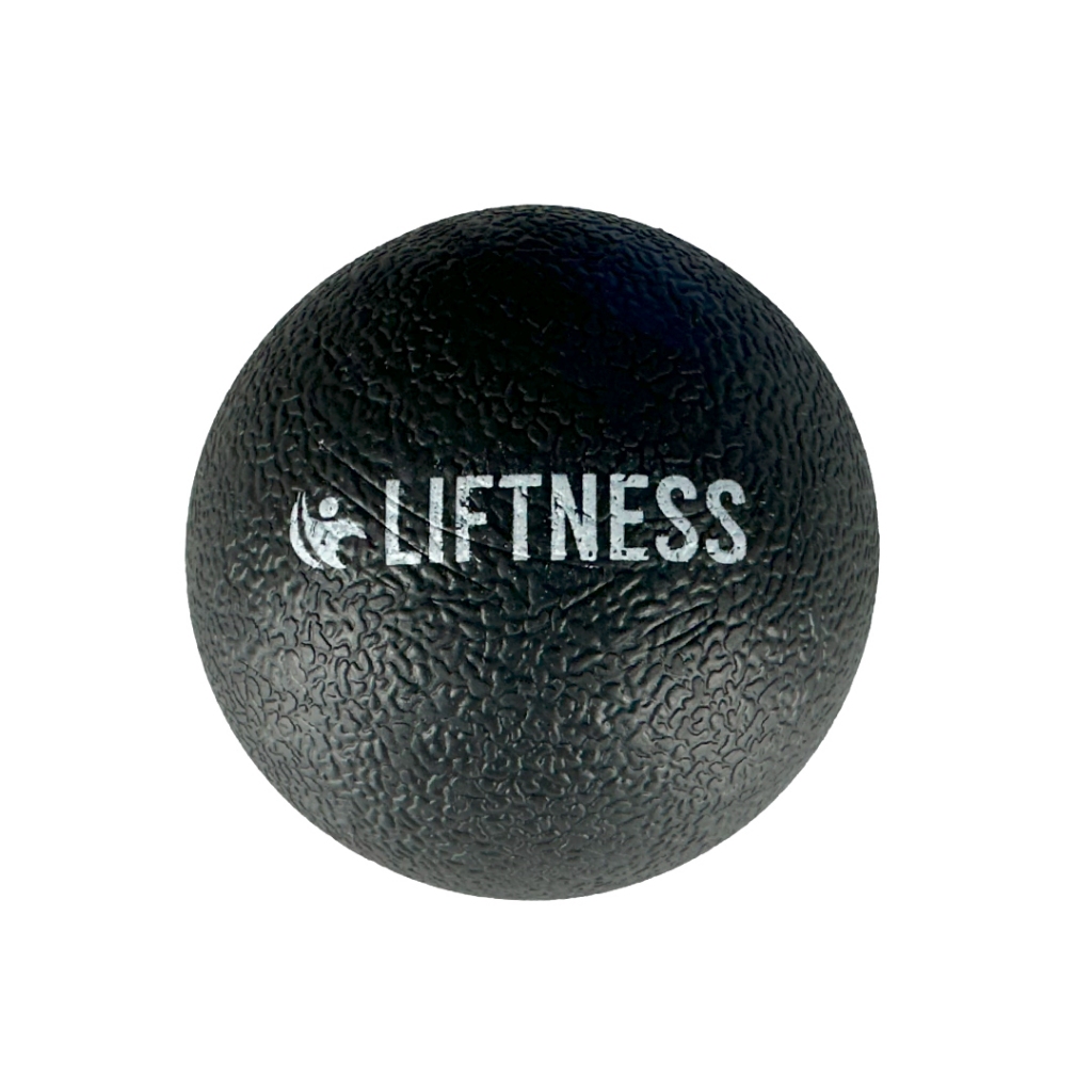 BOLA DE LACROSSE YOGA PILARES 6x6CM RELAX PRETO em Oferta na Shopee