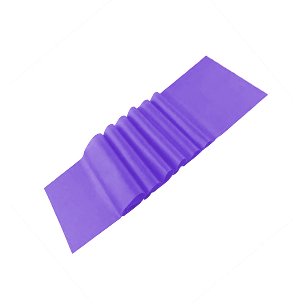 FAIXA ELÁSTICA PARA EXERCICIOS DE PILATES YOGA FUNCIONAL AEROBICO ROXO em Oferta na Shopee