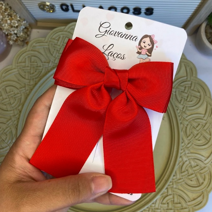 Laço Leandra /  Laço de Cabelo Infantil / Laço para Casamento