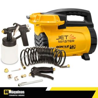 Compressor Ar Direto 2,3 Pés 1/3 hp Com Acessórios Jet Fácil Plus 220V - SCHULZ em Oferta na Shopee