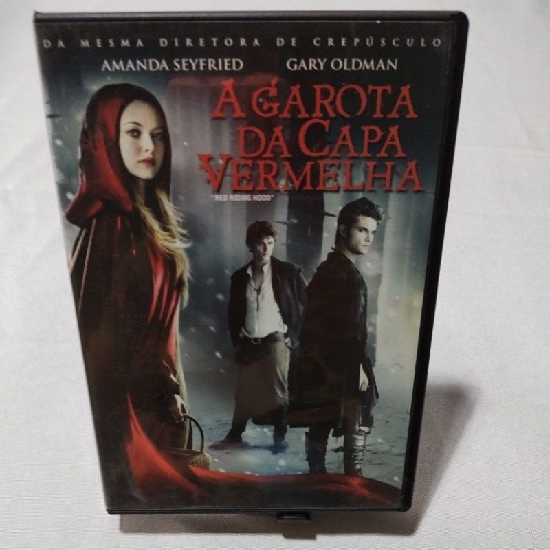 DVD FILME A GAROTA DA CAPA VERMELHA USADO DUBLADO ORIGINAL 27