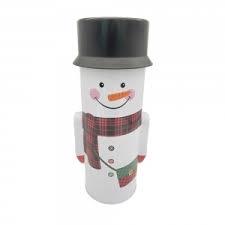 Lata Decorativa Com Tampa Natalina Para Biscoitos Doces - Wincy